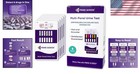 Multi-scenario 5 Pack 6 Panel Urine Drug  - Fast Home   Workplace Testing