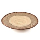 Tonga Binga Handwoven Basket Zimbabwe 20 5 Inch