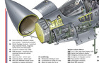 Boeing F-15 Silent Eagle Cutaway Poster 24x36 In