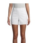 Time And Tru Womens Pull On Shorts Size 20 White Relaxed Fit New