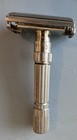 Vintage Gillette Fatboy  E1 1959 Adjustable Double Edge Safety Razor