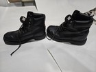 Timberland Pro Men   s Black Leather Waterproof Lace-up Work Boots Us 9 Eu 42