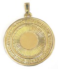 Feng Shui 3-legged Bird Pendant For Success - Radiant Sun