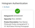 Pittsburgh Pirates Paul Skenes Signed Autograph Auto 8x10 Photo Fanatics Coa