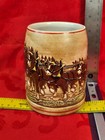 Ceramarte Budweiser Champion Clydesdales St  Louis Mo Stein Mug Vintage 16e31