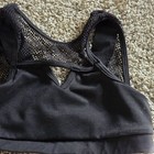 Five Dancewear Black Bra Top Youth Xl Yxl Mesh 5 Dance Wear Sports Bra