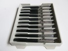 Parker Vector Black Ss Chiselled Rollerball Pen   tray Of 10 