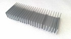 60x150x25mm Silver Ton Aluminum Cooler Heat Sink Cooling Fan Radiator Heatsink