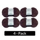 Mainstays Chunky Chenille Yarn  31 7 Yd  Dusty Purple 100  Polyester