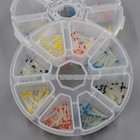 200 Pcs Dental Fiber Post Glass Quartz Teeth Restorative 1 0 1 2 1 4 1 6 1 8mm