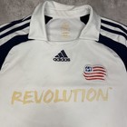 Adidas New England Revolution White 2009 Away Jersey Size M Clima365