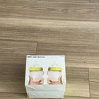 Comotomo Green Wide Neck Silicone Baby Bottles 2-pack 150ml 5oz Slow Flow