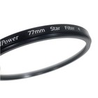 Refuelergy 77mm 4-point Star Filter Cross Screen Camera Lens Protector Glass