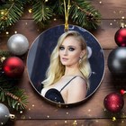 Sophie Turner Christmas Ornament - Celebrity Ornament Gifts For Fans