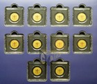 Coral Fishes Set In Gold 10 X 1 1000 Oz 999 Gold Coins 3000 Francs Chad