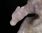 Gemstone 5 8  Amethyst Hand Carved Crystal Dragon Sculpture  Crystal Healing