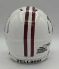 Kamario Taylor   Anthony Evans Signed Miss State Bulldogs Mini Helmet Auto   Coa
