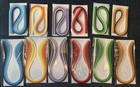 Paper Quilling Lot With Tools And Storage Box