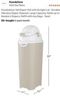 Adult Diaper Pail  Odor Locking  No Special Bag Required