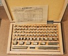 Nos 81 Piece Precision Steel Gauge   Gage Block Set Grade B New Old Stock   Gift
