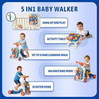 5 In 1 Push Walkers For Baby Boys