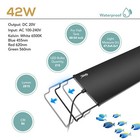 Hygger 48-54  Aquarium Led Light Multi-color Full Spectrum For Freshwater Plant