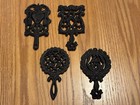 Cast Iron Trivet Vintage Wilton Set Of 4