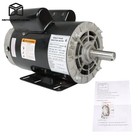 5hp Compressor Duty Electric Motor 230v 1 Phase 3450 Rpm Frame-56 Hz 7 8  Shaft