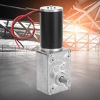 Dc 12v 8mm Shaft Worm Gear Motor High Torsion Speed Reduce Electric Motor Rev   