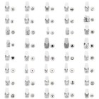 Metal Design Stamps By Impressart  symbols   Designs  3 Mm   6 Mm
