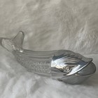 Vintage German Nut Whale Nuss Wal Mcm Figural Peanut Bar Or Table Dispenser