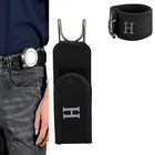 1pcs Tactical Metal Hook Elastic Belt Buckle-less Invisible Waist Belt Closure