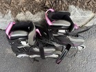 Roller Blades Women   s Size 7-8 Black And Pink Inline Skates