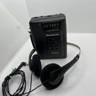 Panasonic Rq-v162 Stereo Radio Am Fm Portable Cassette Player Equalizer Xbs