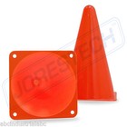 9  Inch Orange Cones  set Of 12  Sports Agility Traffic Field Road Soccer