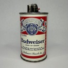 Vintage Mini Budweiser Metal Beer Can Cigarette Lighter Holder 1970s
