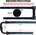 20 Oz 30 Oz 40 Oz Tumbler Handle Adjustable Fit For Yeti  Rtic  Ozark Trail  Tra