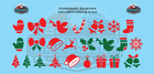 Generic Christmas Holiday Graphics Ho 1 87 Scale Decal Set