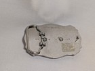 Vntg Made In Usa Gold Toned Eagle On Silver Backing Belt Buckle Cowboy Western
