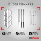 Javelin Original Tungsten Darts Set With Dart Flights And Dart Shafts  stems  -