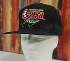 Vtg Fishing Hat Youngan Snapback Cotton Cordell Lures Ball Cap Adjustable  nos 