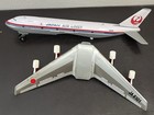 Aged Vintage Nomura Toy Tin Japan Airlines Boeing 747 Jal Ja8101 Airplane 1970   s