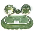 Juliska X Veronica Beard Jardins Du Monde Tea Cream Sugar Set Green  msrp  150 
