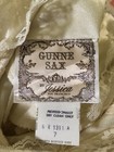 Vintage 1970   s Gunne Sax Satin   Lace Dress Gown Prairie Style 32-26-40