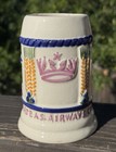 Vintage B  O  A  C  Mug Made In Mexico  British Overseas Airways Corp 
