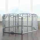 Evenflo Versatile Play Space Adjustable Play Area  6-panel  cool Gray 