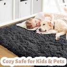 Non Slip Shaggy Rugs Doormat For Living Room Super Soft Fluffy Floor Mat Carpets