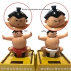 Solar Powered Sumo Wrestler Bobble Head Toy Gift - Japanese Animated Dancer