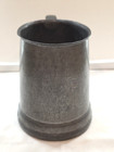 Vintage Rand English Pewter Glass Bottom Tankard Stein Mug  3540 4 3 4 