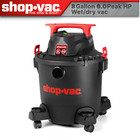 Shop-vac 8 Gallon Wet dry Vacuum  6 0 Peak Hp  Stainless Steel Tank New sale